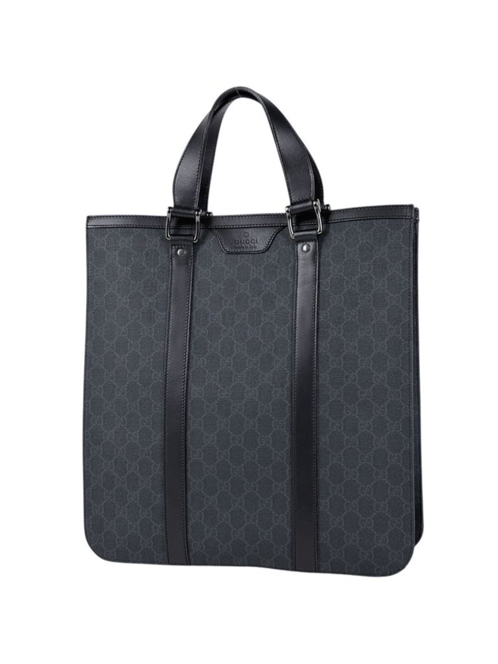 Gucci Tote Bag GG Pattern Black